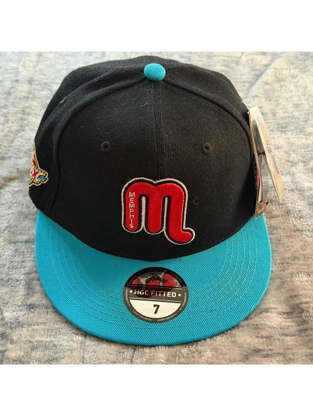 Memphis Red Sox Headgear Classics Fitted Hat Size 7 1938 Champs